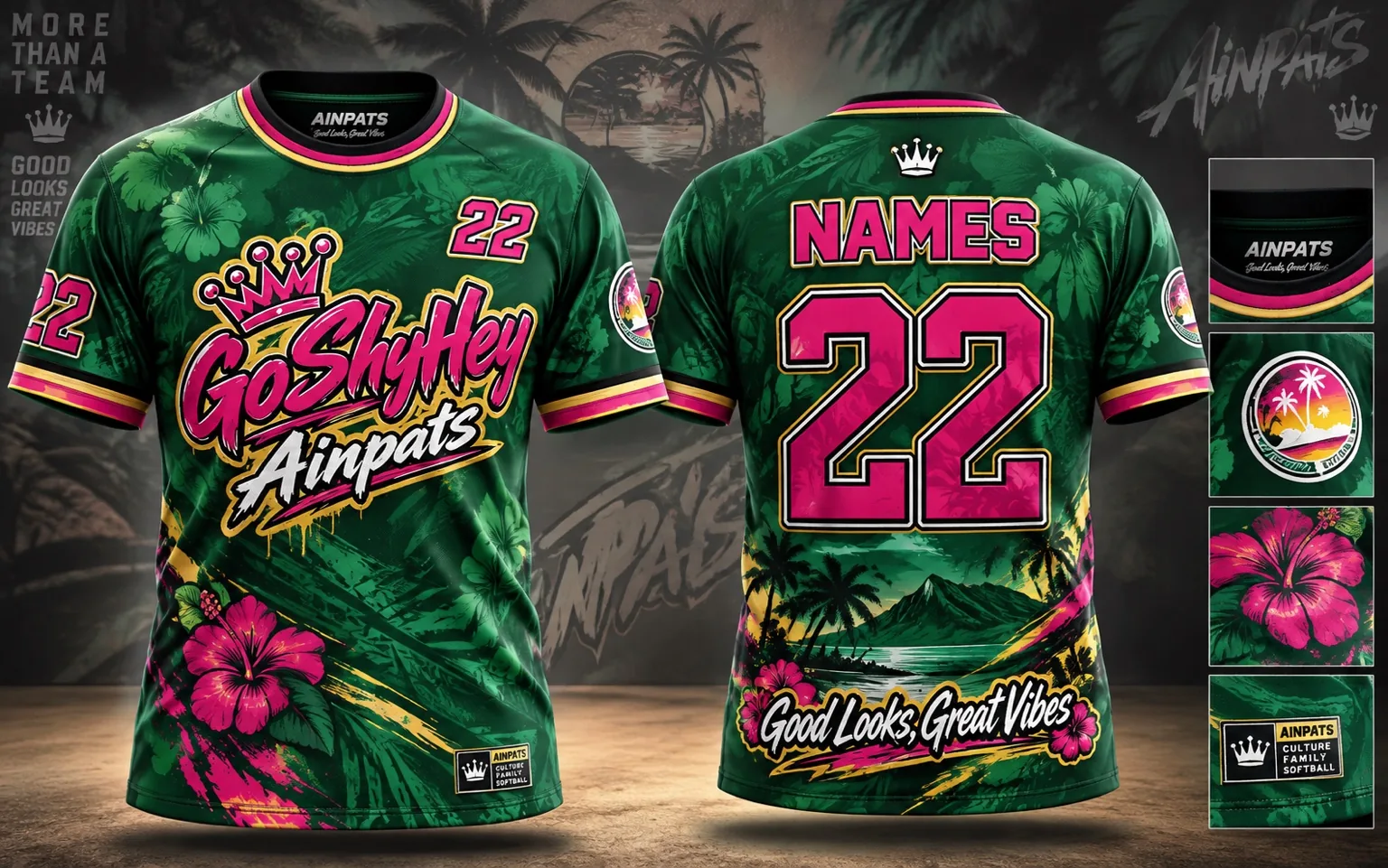 Custom jersey concept