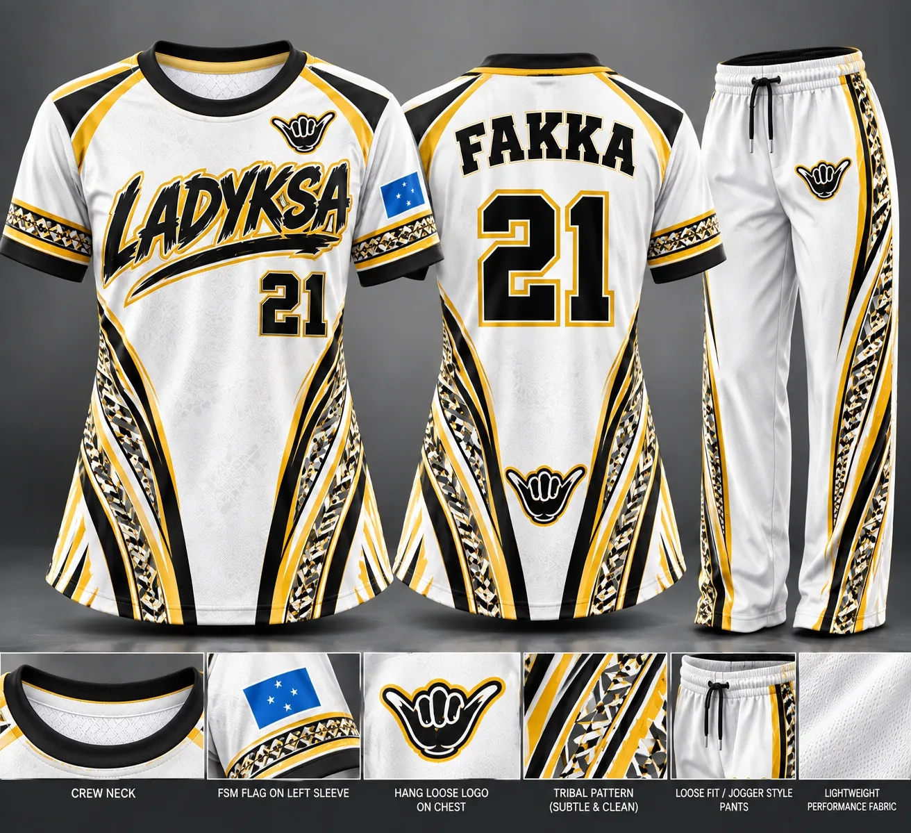 LadyKSA jersey concept