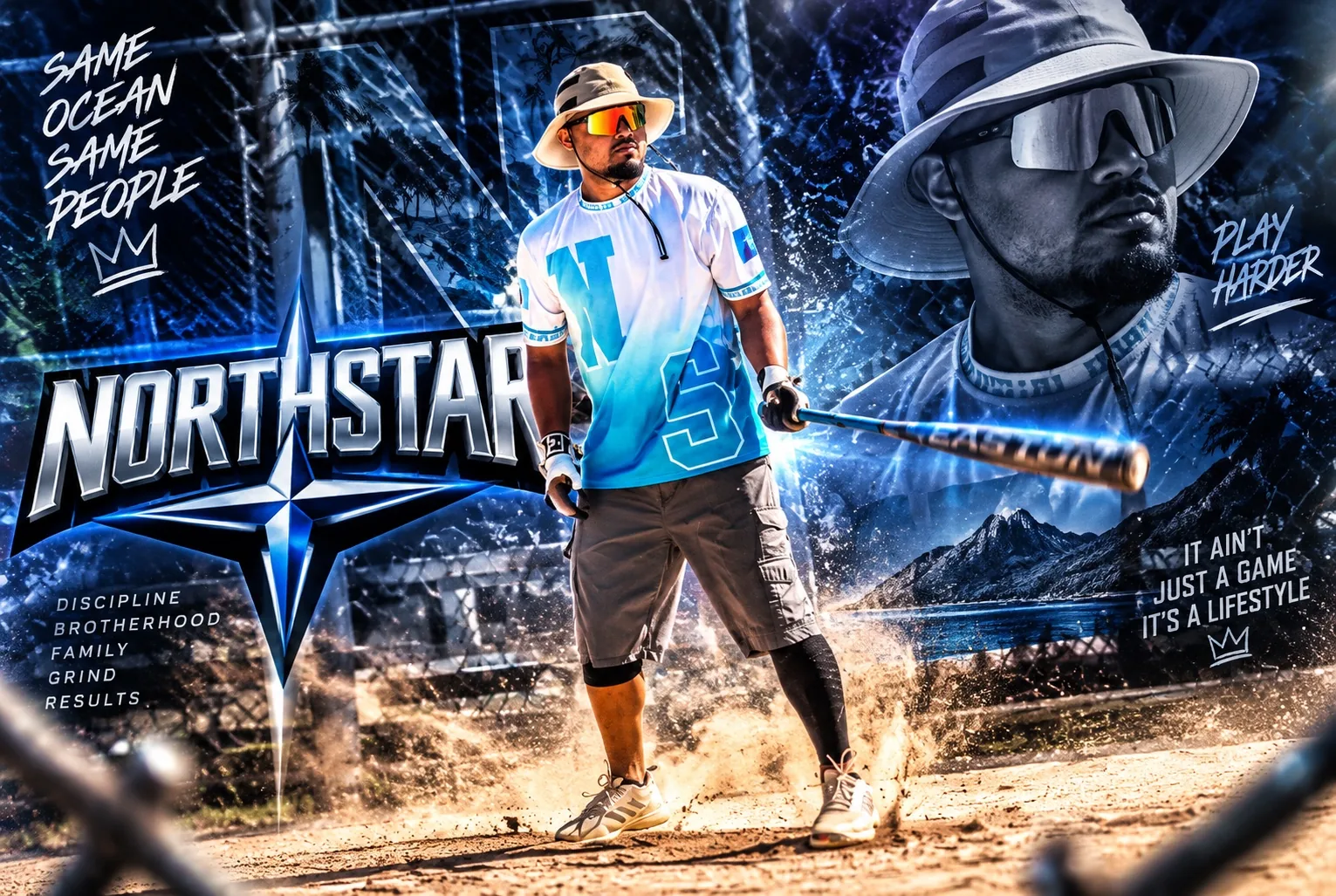 Sports graphic design