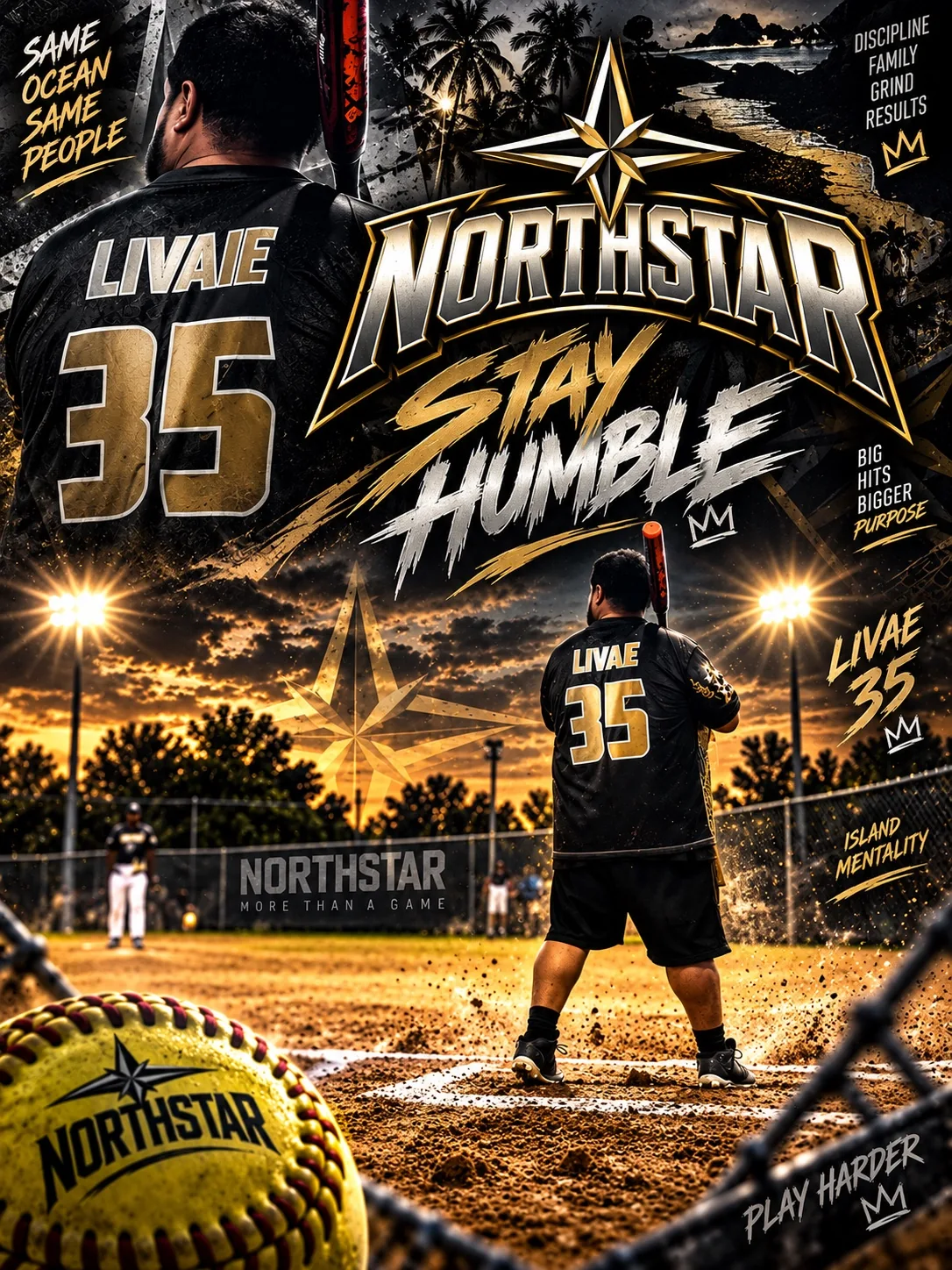 Sports graphic design